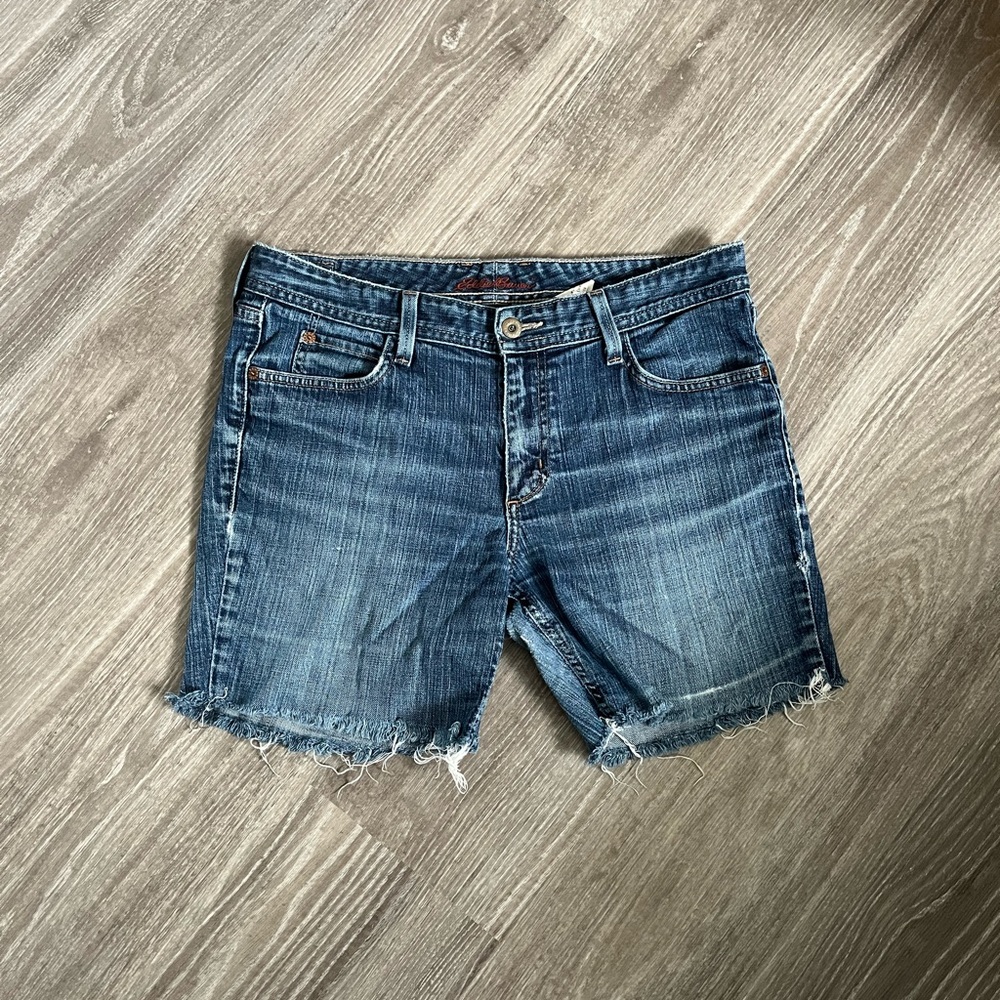 Eddie Bauer Cut Off Denim Shorts